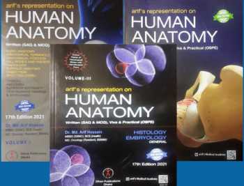 Arif's Representation on Human Anatomy, 18th Edition, Dr. Md. Arif Hossain