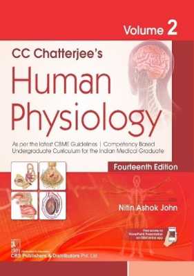 CC Chatterjee's Human Physiology, Nervous System, Special Senses, Vol- 2